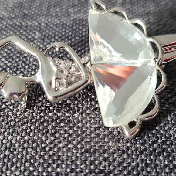 TRÏBE CZ Stone Ballerina Pin Brooch NWOT - Picture 5 of 7